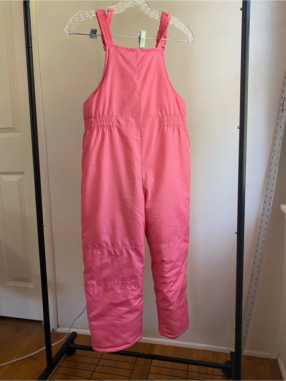 Carter's Girls Pink Insulated Snow Bib Pants Sz 6X